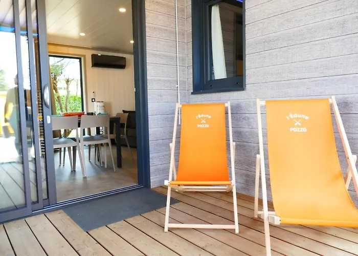 Escales Voyages Des Dunes - De 49m2 Climatise - 6 Personnes ז'ולוביל-לה-פאן