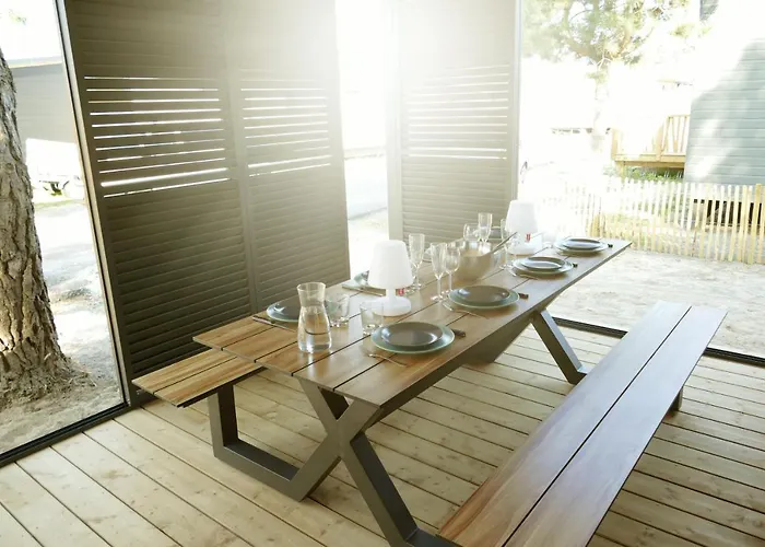 Escales Voyages Des Dunes - De 49m2 Climatise - 6 Personnes פארק נופש ז'ולוביל-לה-פאן